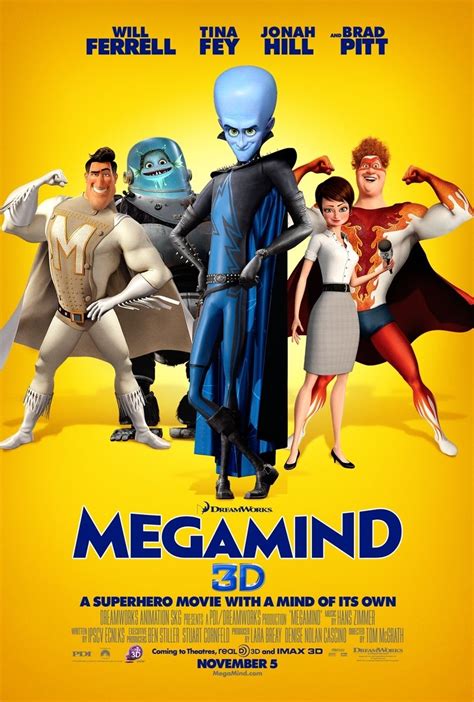 Megamind New Movie Poster : Teaser Trailer