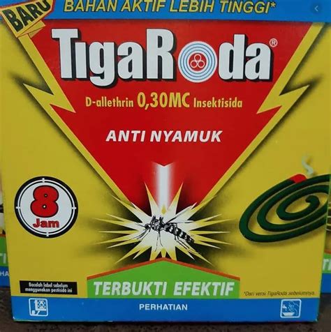 Obat Nyamuk Bakar Tigaroda 8 Jam Isi 5 pcs | Lazada Indonesia