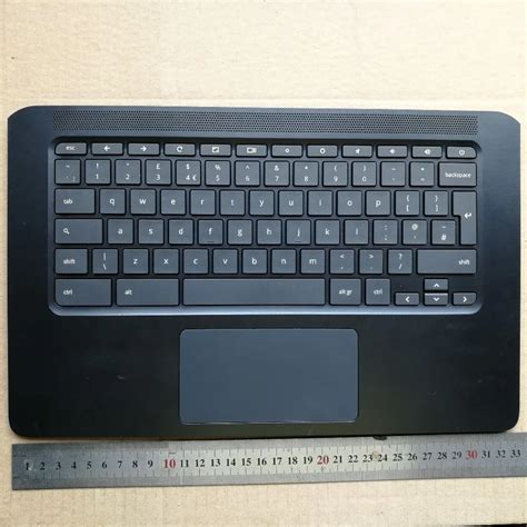 UK layout new laptop keyboard with touchpad palmrest for HP Chromebook ...