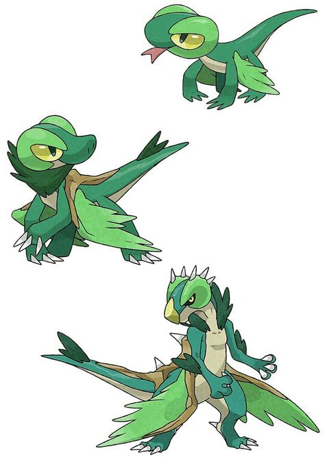 Fakemon: Gleafard, water and grass dragon pokemon HD phone wallpaper ...