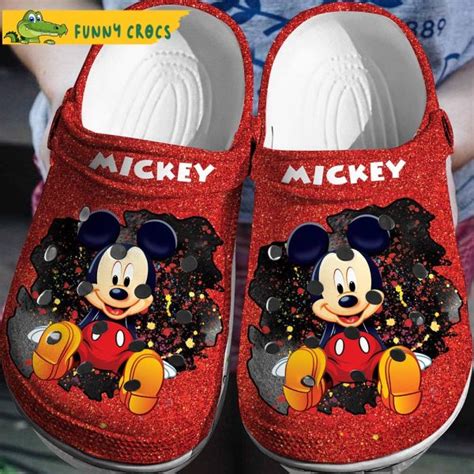 Crocs Mickey Mouse - Discover Comfort And Style Clog Shoes With Funny Crocs