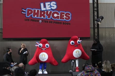 Paris organizers reveal mascot for Olympics, Paralympics