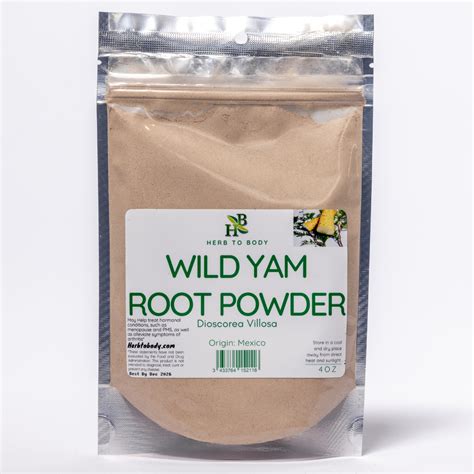 Wild Yam Root Powder - Herb To Body