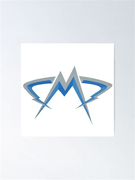 "Megamind logo" Poster for Sale by sarahxxdll | Redbubble