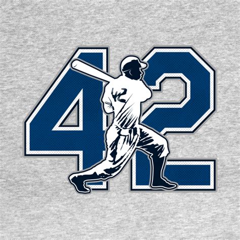 42 - Jackie - Jackie Robinson - T-Shirt | TeePublic