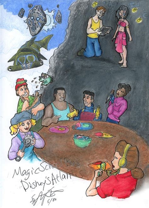 Magic School Bus Disn Atlantis by Nebulan on DeviantArt