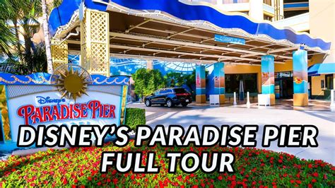 🌴🌴 PARADISE PIER HOTEL FULL TOUR | Disneyland, Anaheim, California ...