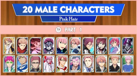 Pink Hair Anime Characters Boy - 2024 HairStyles Ideas