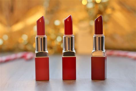 Perfect Christmas Red: Clinique Colour Pop Lipsticks