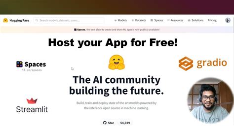 Host your Application using Hugging face Spaces - YouTube