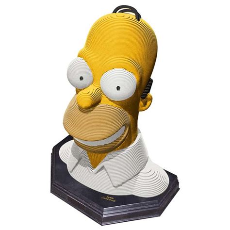 Homer Simpson Sculpture Puzzle | Drinkstuff