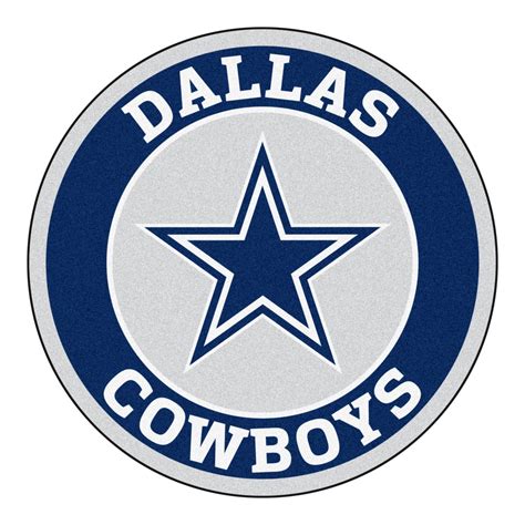 Roundel Mat - Dallas Cowboys | Dallas cowboys logo, Cave game and Round ...