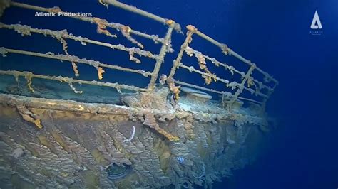 Newly captured video details deterioration of Titanic wreckage - ABC13 ...