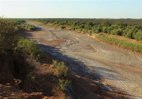 Brazos River Runs Dry During Texas Drought | NOAA Climate.gov