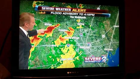 KPRC- TV Weather Forecast With Frank On KPRC Local 2 News At 4pm 9/14 ...