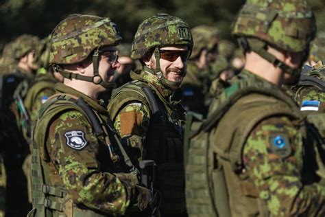 Estonia has almost doubled the size of its wartime Defense Forces ...