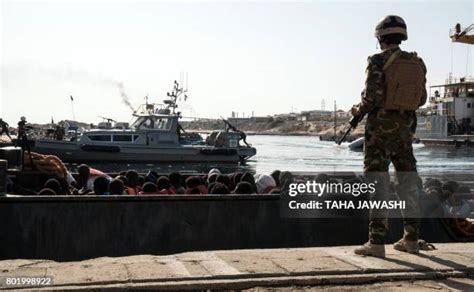 Libya Coast Guards Photos and Premium High Res Pictures - Getty Images