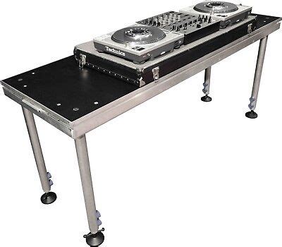 DJ TABLE / Portable stage panel 60x183cm 1 panel, adjustable legs 800 ...