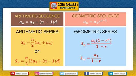 Sequences And Series Maths