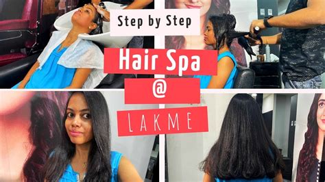 Hair SPA step by step procedure | Lakme Salon hair spa | Great ...