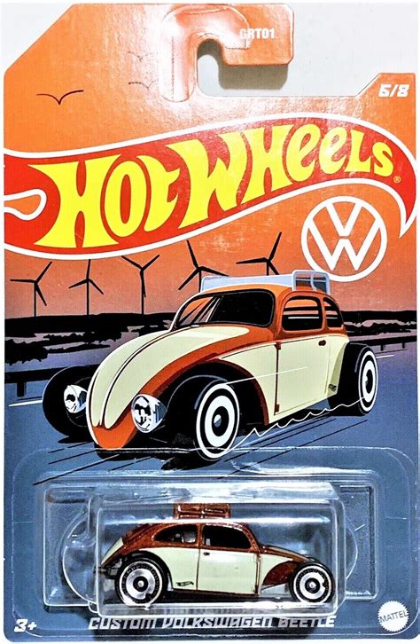 2022 Hot Wheels VW Set Custom Volkswagen Beetle Split Window 1:64 #6/8 ...