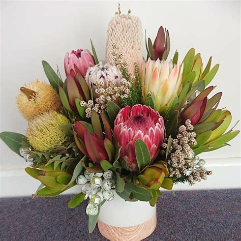 Banksia and protea arrangement by RANE flowers | Fresh flowers ...