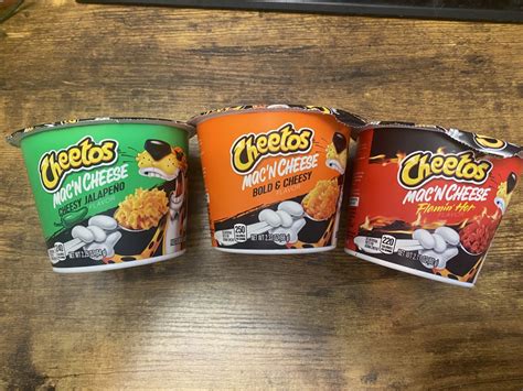 My Review of Every Flavor of Cheetos Mac 'n Cheese - Delishably