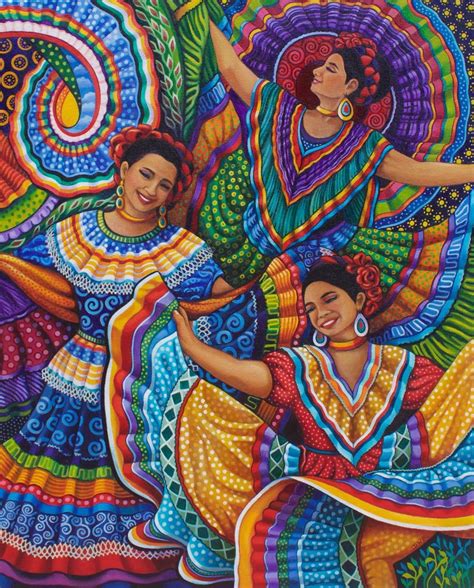 Mexican Folk Art Painting, Mexican Artwork, Mexican Paintings Ideas ...