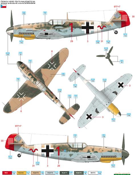 Messerschmitt Bf 109G-2/Trop JG 27 Color Profile and Paint Guide