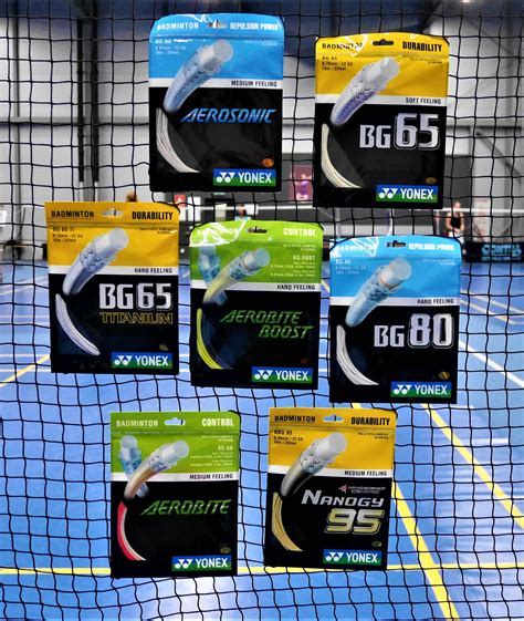 The seven most popular YONEX badminton strings in test - from BG 65 to ...