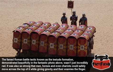 You Could Safely Walk Across That Awesome Roman Shield Formation - http ...