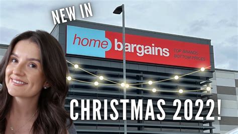 NEW IN HOME BARGAINS CHRISTMAS COME SHOP WITH ME 2022| THE BIGGEST ...