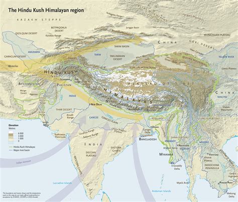 Map Of The World Himalayas - United States Map