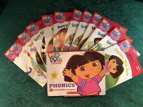 Nick Jr DORA THE EXPLORER 12 Book Boxed Set Phonics Reading Program ...