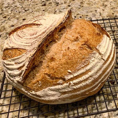 Whole Wheat Sourdough Bread - Trimazing