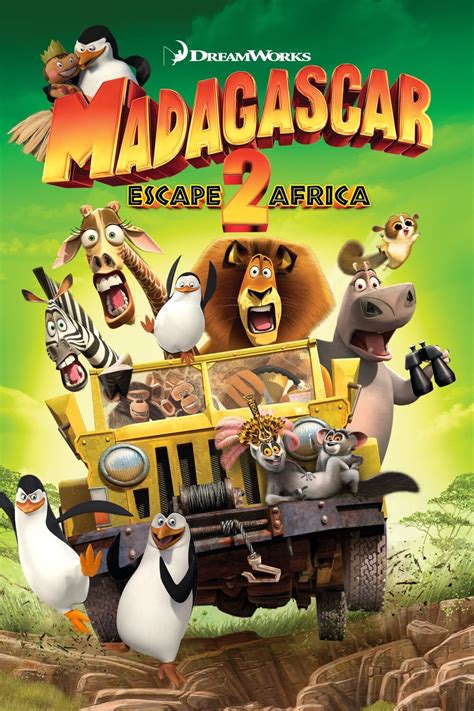 Madagascar: Escape 2 Africa (2008) - Posters — The Movie Database (TMDB)