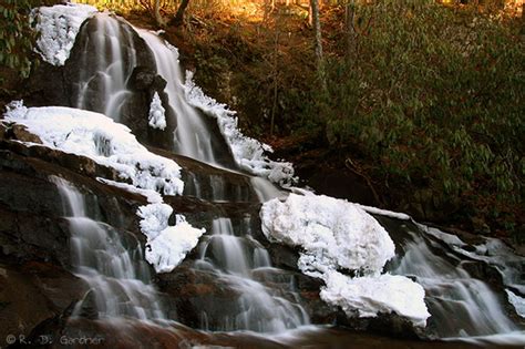 Laurel Falls in the Great Smoky Mountains National Park, Sevier Co ...