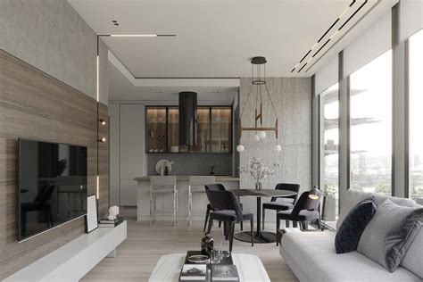 High-end City Apartment Tour (With Floor Plan)Interior Design Ideas.