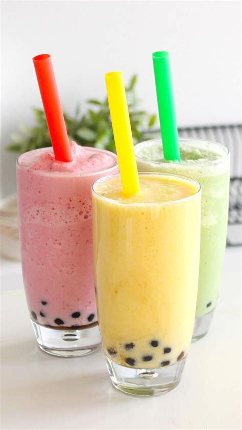 #homemadesmoothies | Bubble tea recipe, Boba tea recipe, Milk tea recipes