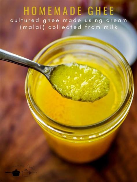 Homemade ghee recipe, home made ghee with cultured butter in 2020 ...