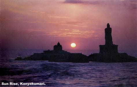 Sunrise at Vivekananda Rock Temple