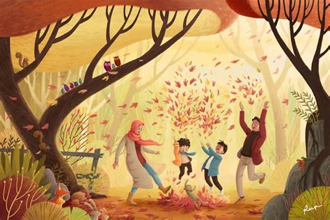 Beautiful Children's Book Illustrations by Arief Putra on Trendy Art Ideas