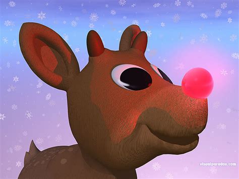 Free 3D Wallpaper 'Rudolph' 800x600