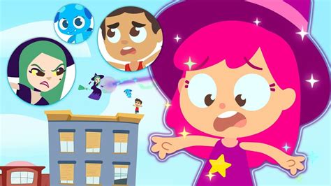 Plum is a Giant | Little Witch Magic Powers | Kids Cartoon and More ...