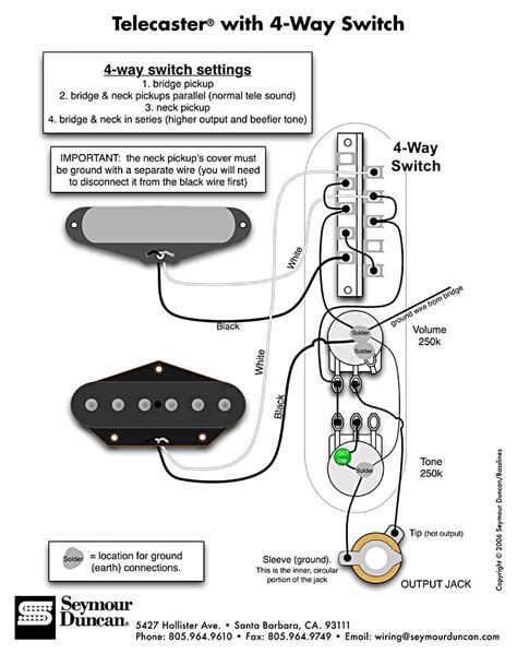 Fender Wiring Diagrams Telecaster