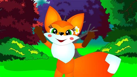 The Fox and the Crow Song | Cartoon Animation Nursery Rhymes & Songs ...