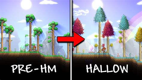 So the Hallow Biome is possible in Pre-Hardmode... (PATCHED) - YouTube