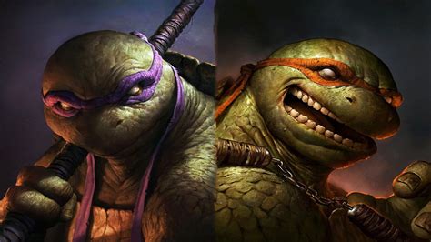 Teenage Mutant Ninja Turtles #Donatello #Raphael #1080P #wallpaper # ...