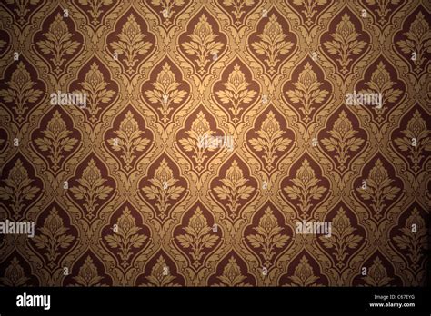 Old retro wallpaper in sepia. Grunge background Stock Photo - Alamy