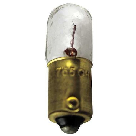 Eaton Miniature Incandescent Bulb, 755, 6.3V 28-2202 | Zoro.com